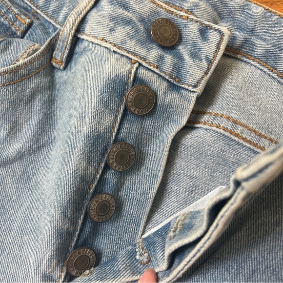 John Galt Light Wash Denim Jeans - Picture 2 of 11